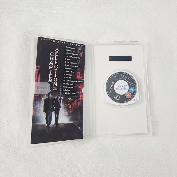 Sony PlayStation UMD OldBoy 2003 PSP Tartan Asia Extreme Park Chan-wook Rare Vid - Picture 2 of 7